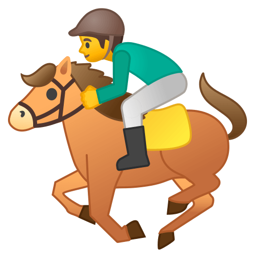 Cheval au galop